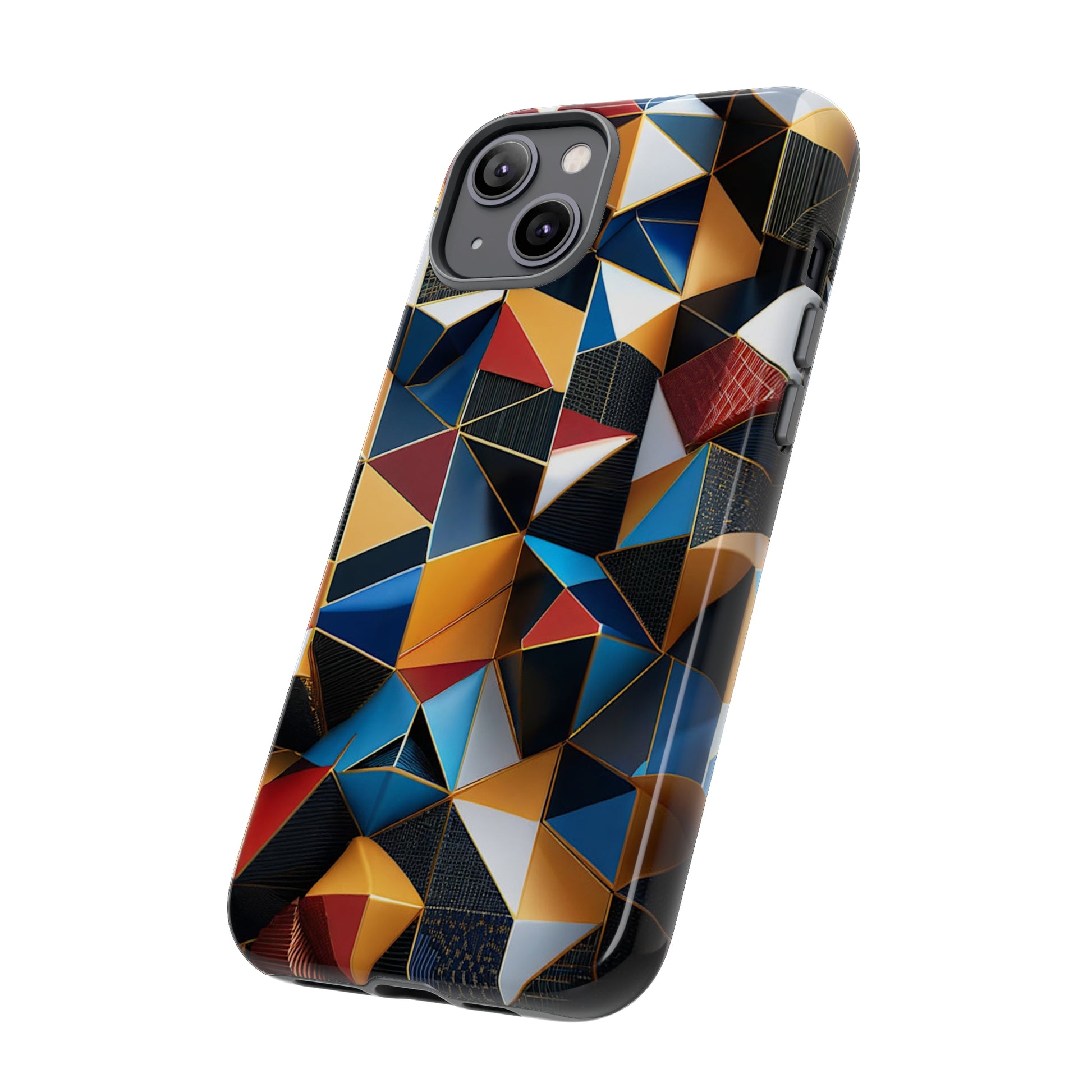 Abstract Tripattern Tough Case - Colorwink