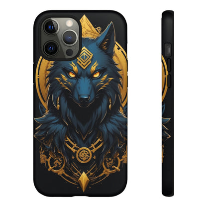 Golden wolf Tough Case