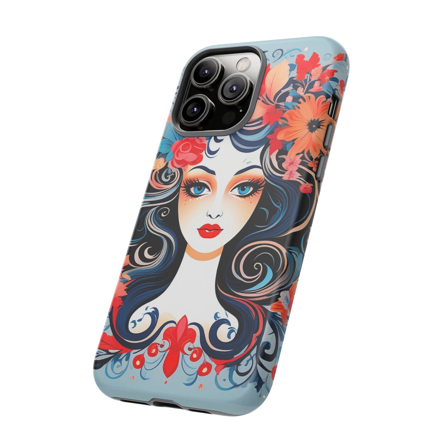 Floral Lady Tough Case