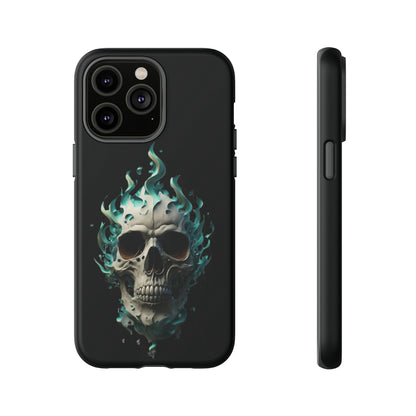 Flaming Skull Tough Case