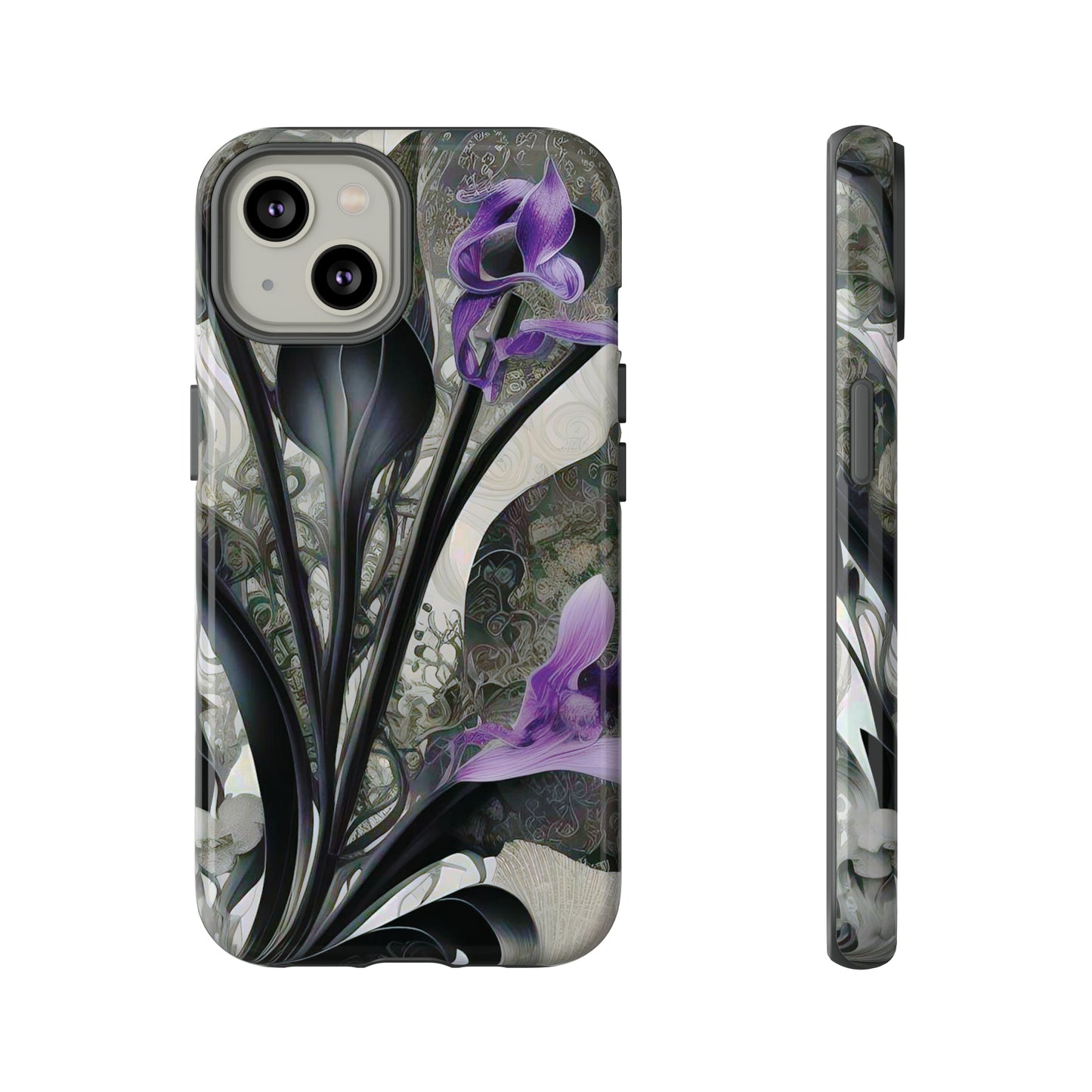 Black Orchid Tough Case