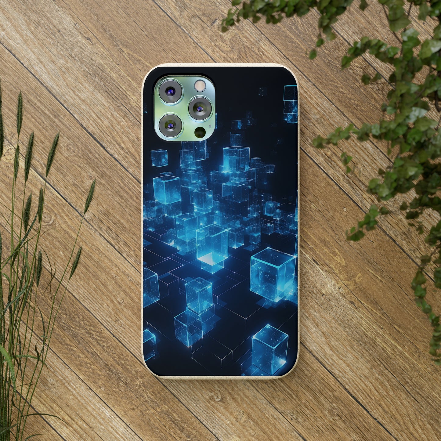 Pixelated Biodegradable Case