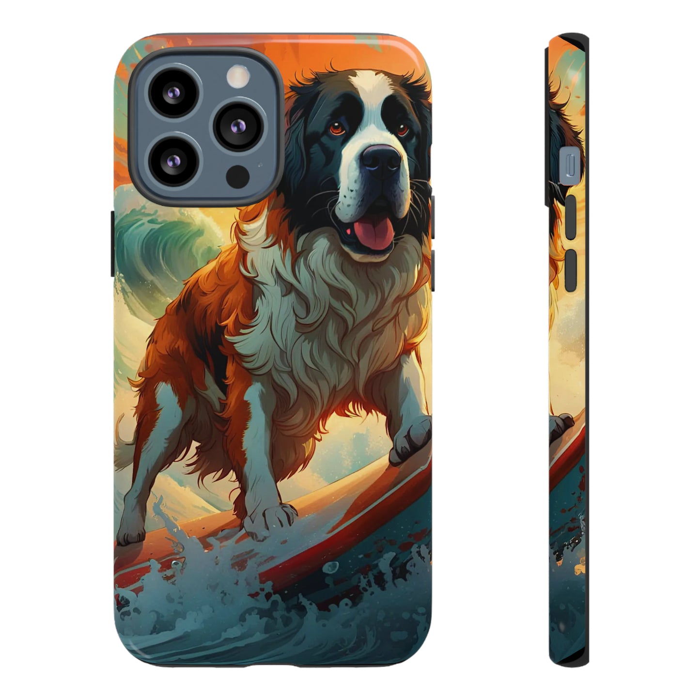 The Dog Surfer Tough Case