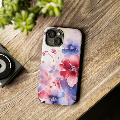 Floral I-phone Tough Case