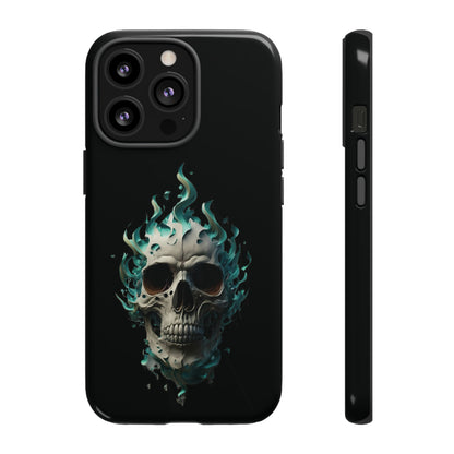 Flaming Skull Tough Case