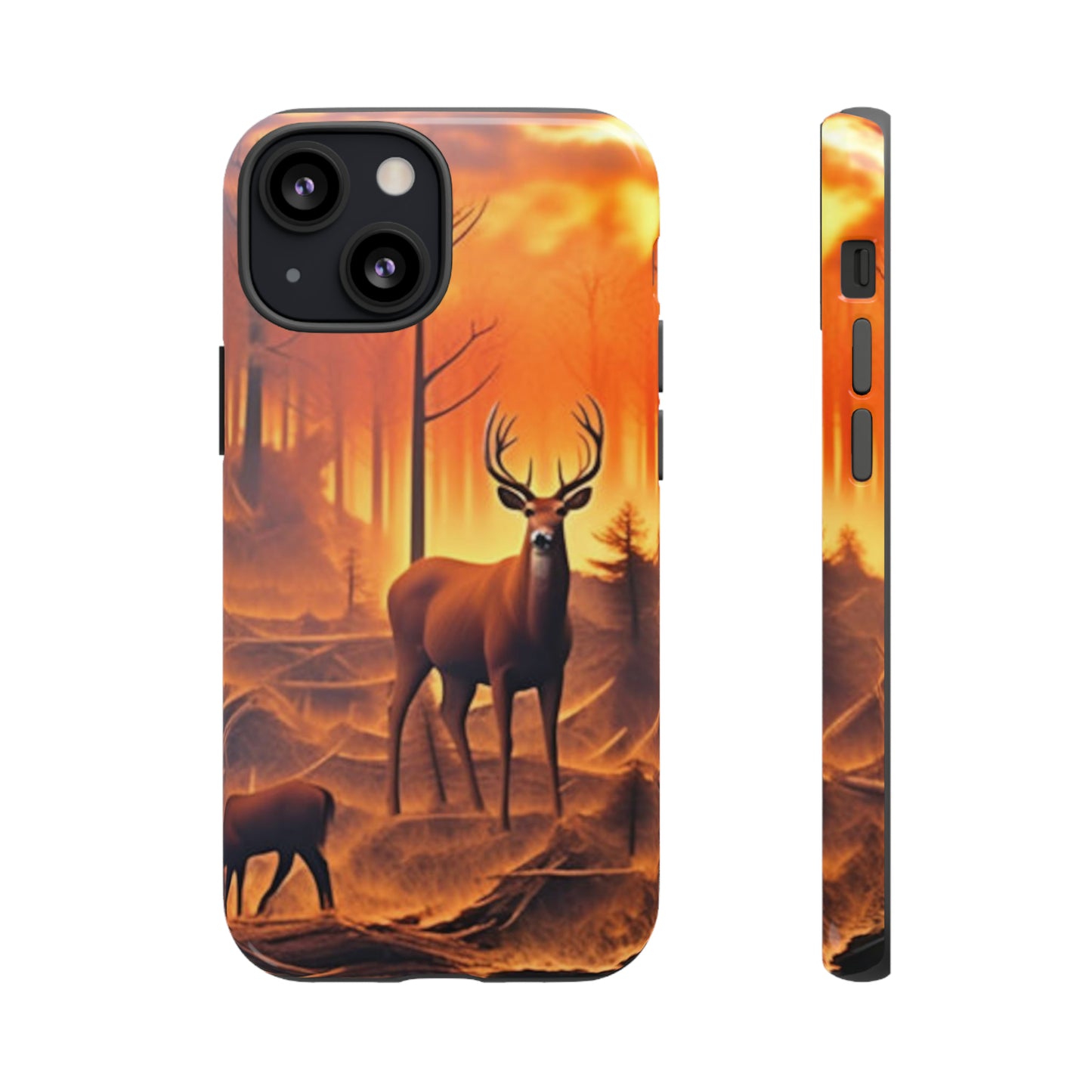 Deer Painting Tough Case