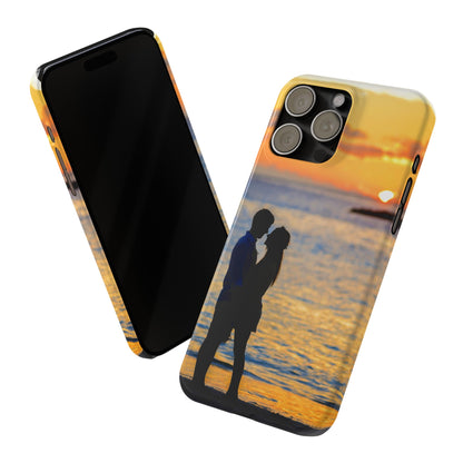 Beach Love Slim Phone Case