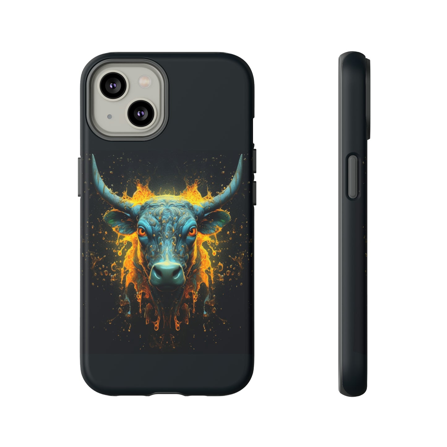 Bull Face Yellow Tough Case