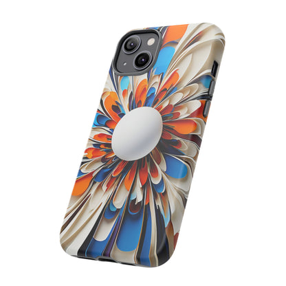 White Flower Tough Case