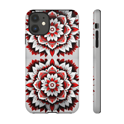 Flower Symmetry Pattern Tough Case