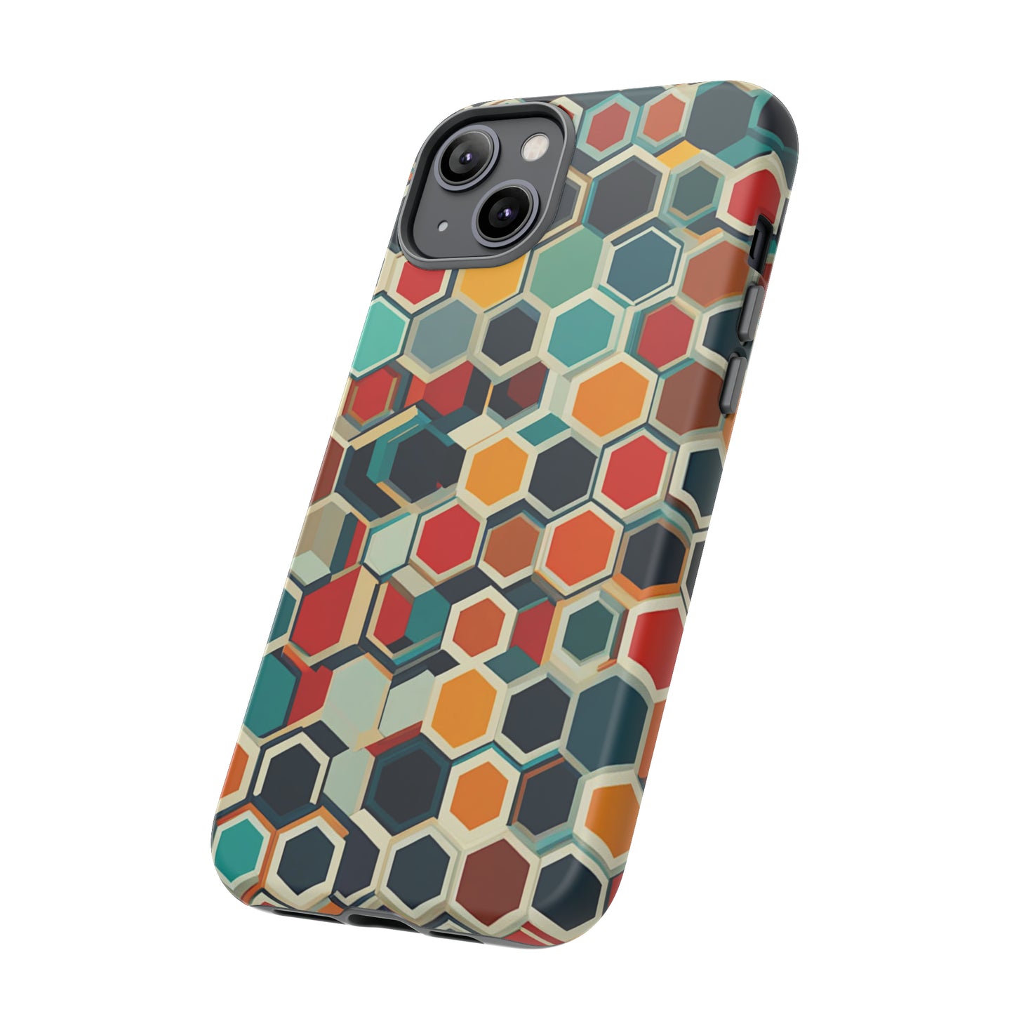 Colorful Honeycomb Tough Case - Colorwink