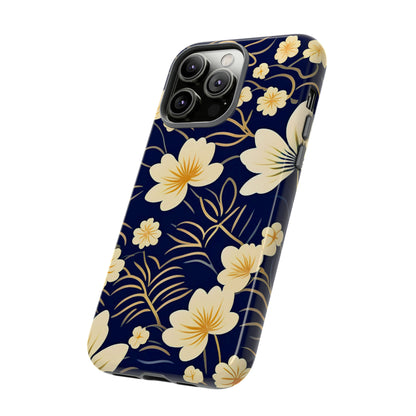 White Flower Art Tough Case