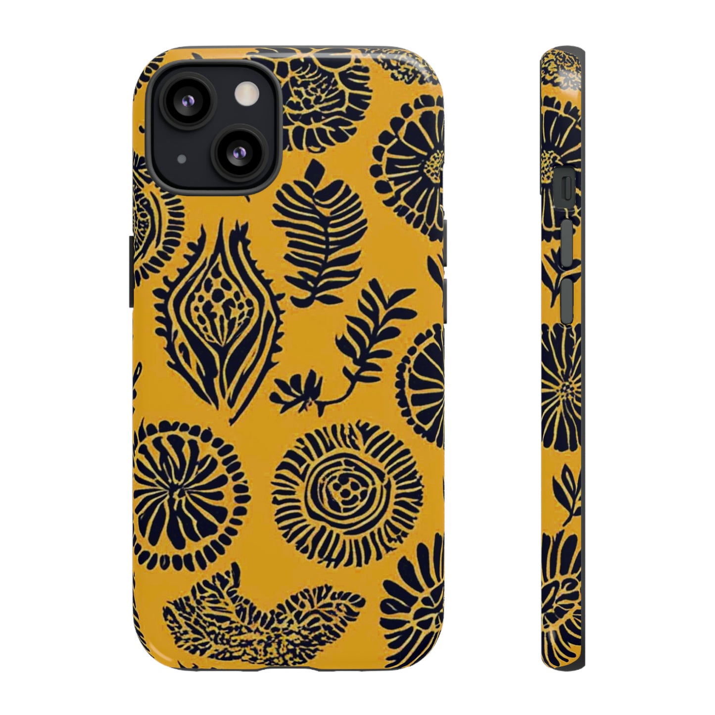 Yellow Pattern Tough Case