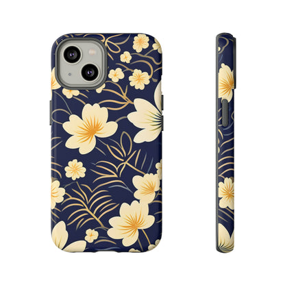 White Flower Art Tough Case