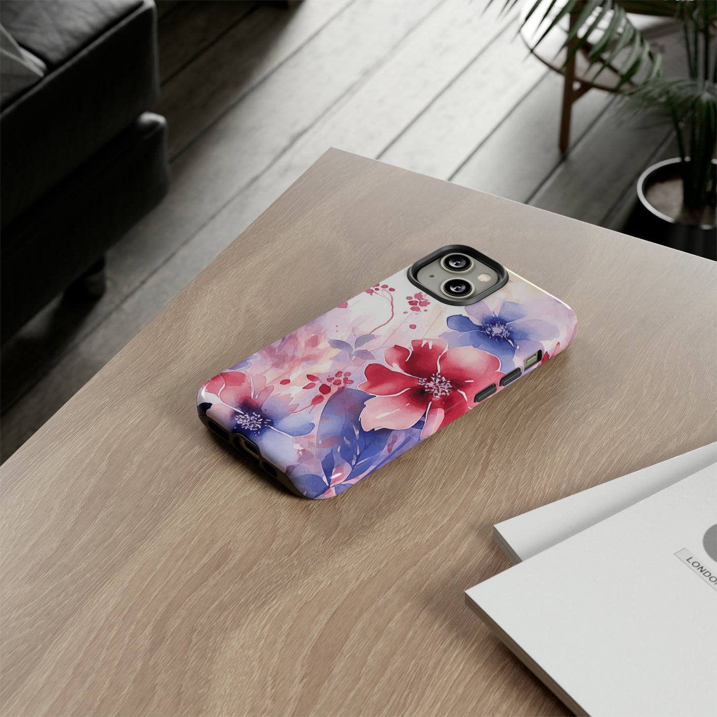 Floral I-phone Tough Case