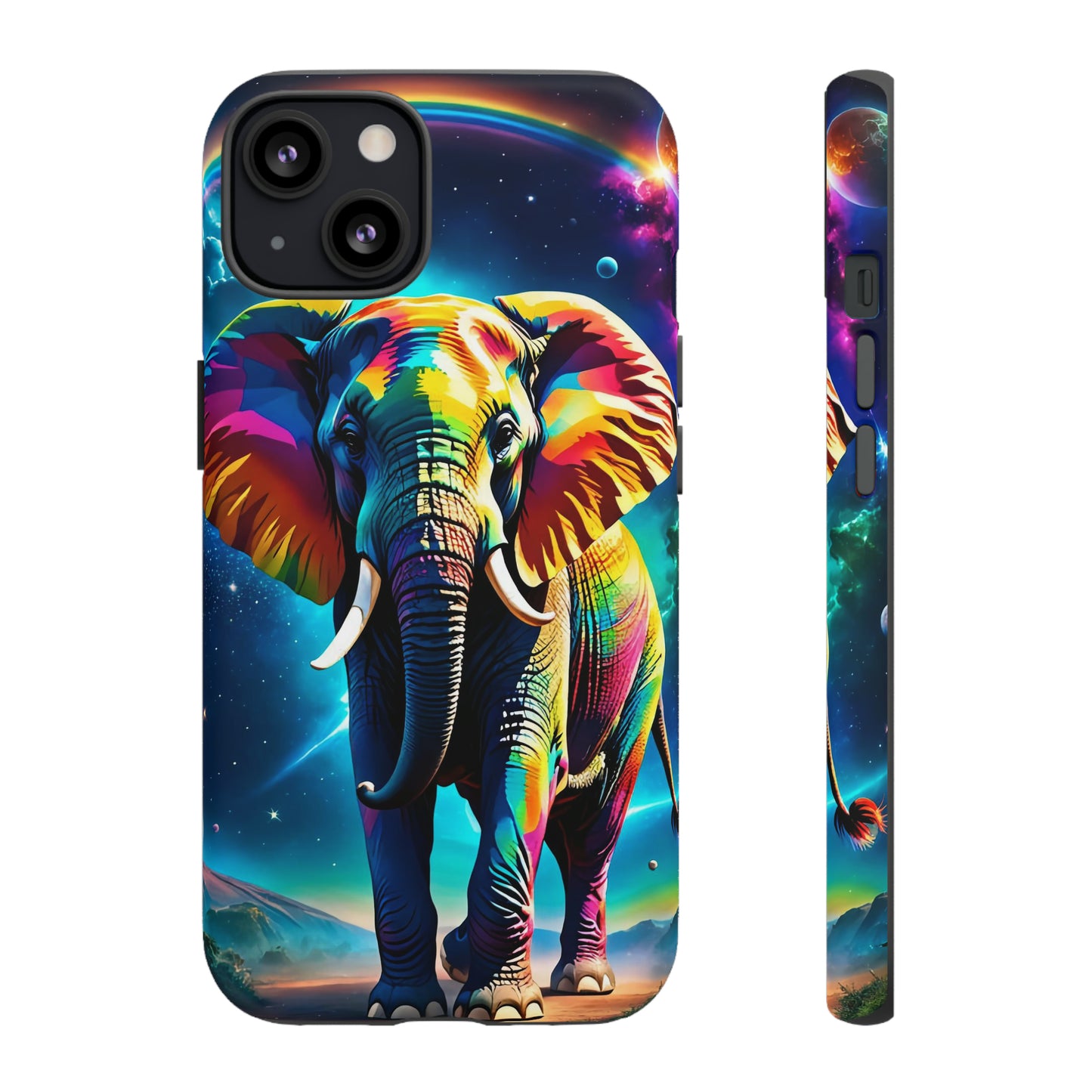 Psychedelic Elephant Tough Case