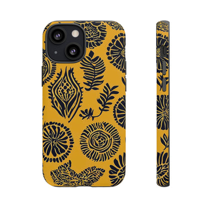 Yellow Pattern Tough Case