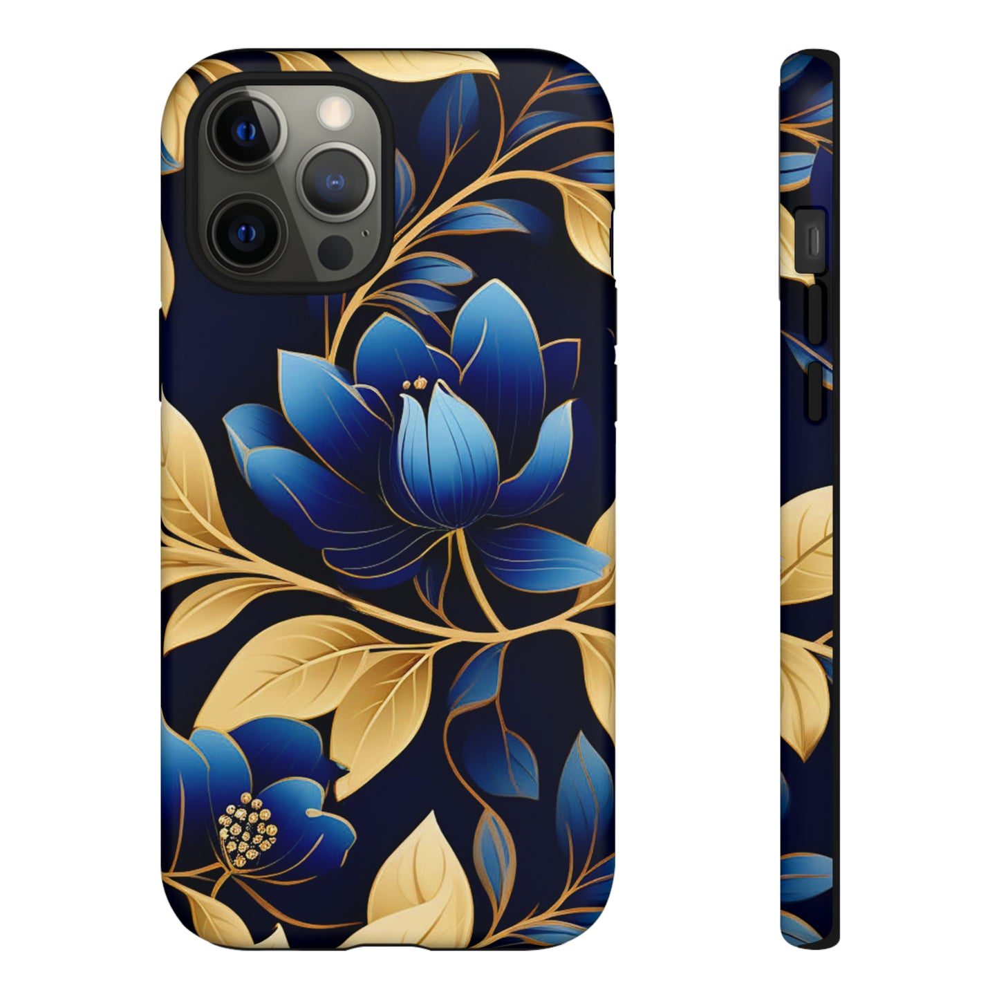 Blue Design Pattern Tough Case