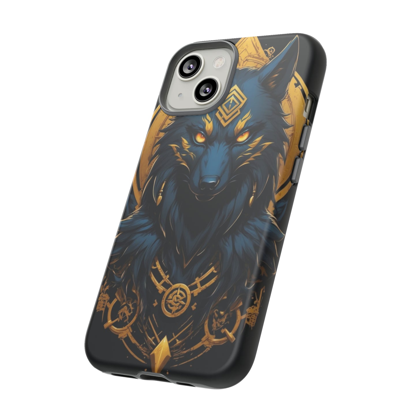 Golden wolf Tough Case