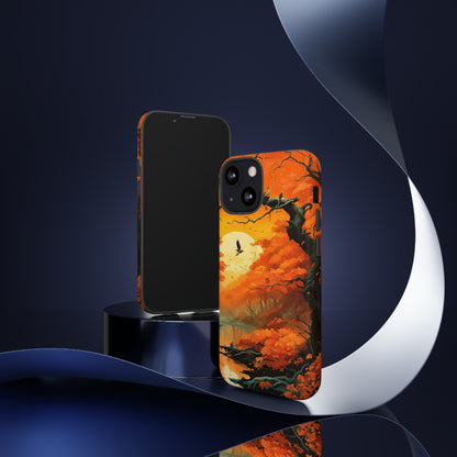 Sunset Tree Tough Case