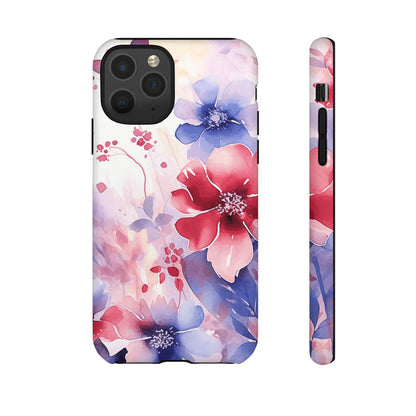 Floral I-phone Tough Case