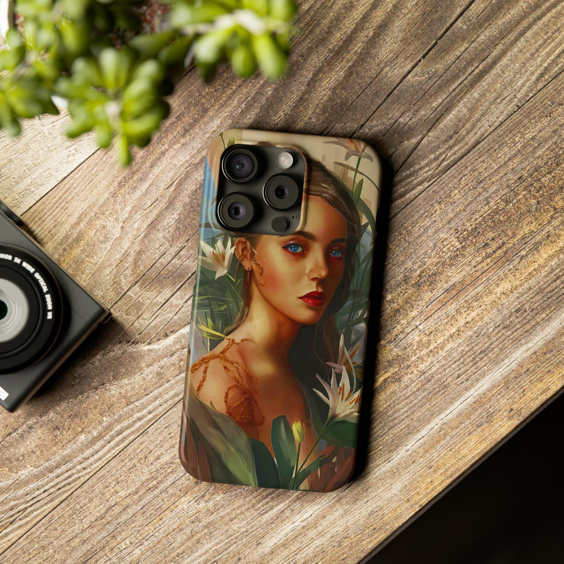 Pencil Art Slim Phone Case - Colorwink