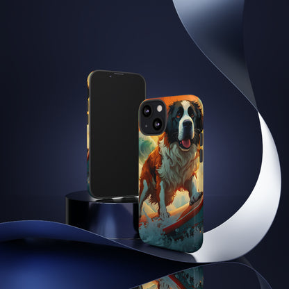 The Dog Surfer Tough Case