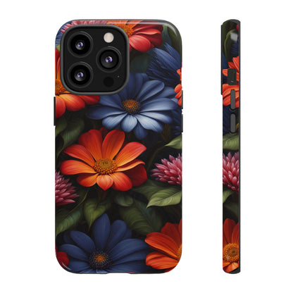 Flame Flowers Tough Case