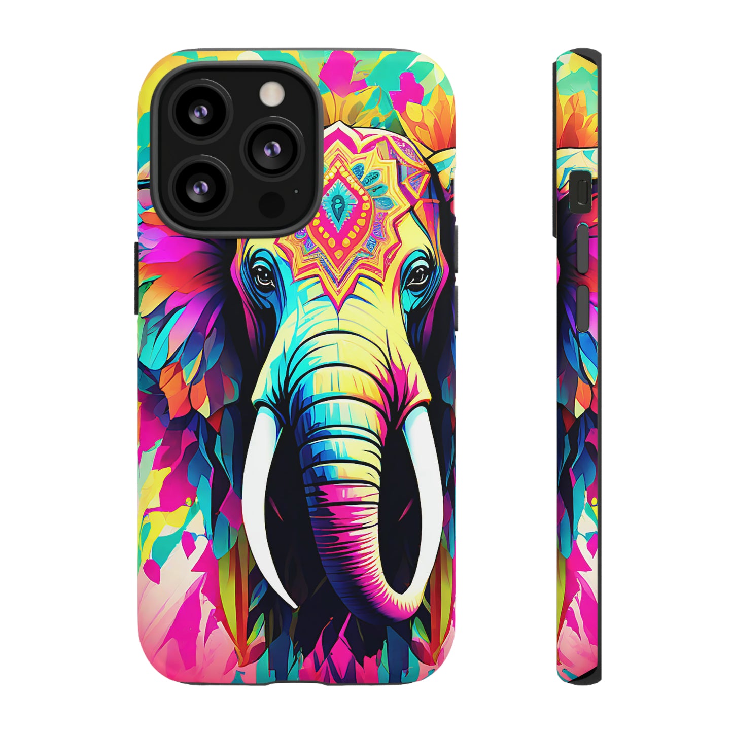 Psychedelic Elephant Tough Case