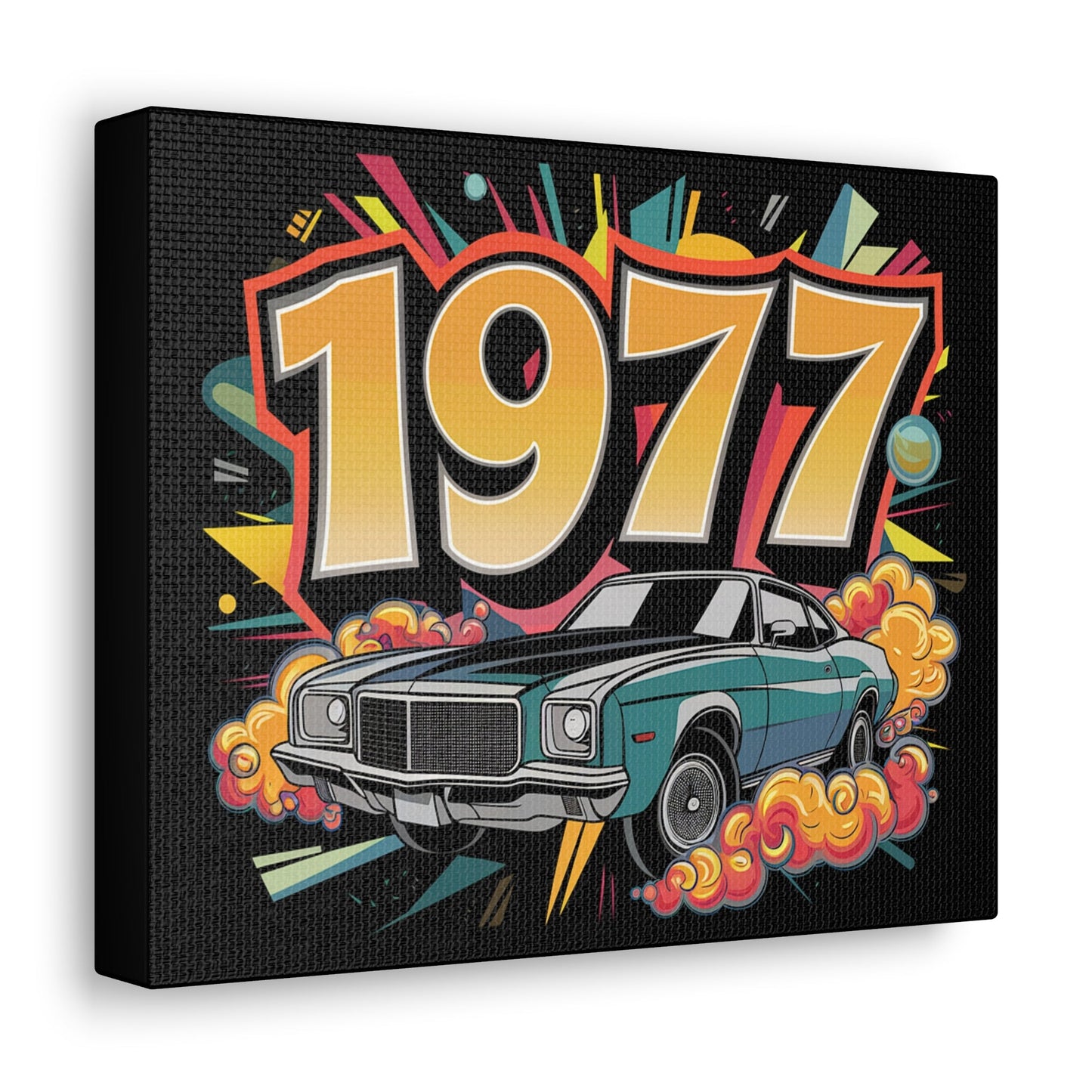 1977 Mural Canvas - Colorwink