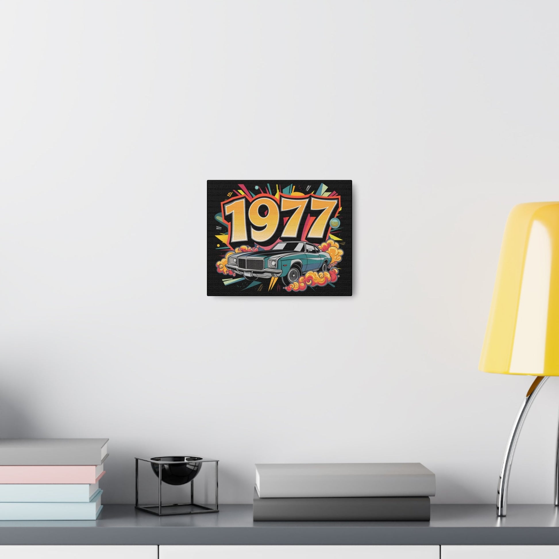 1977 Mural Canvas - Colorwink