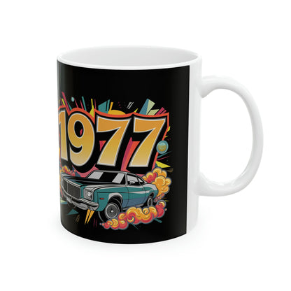 1977 Vintage Car Coffee Mug - Colorwink