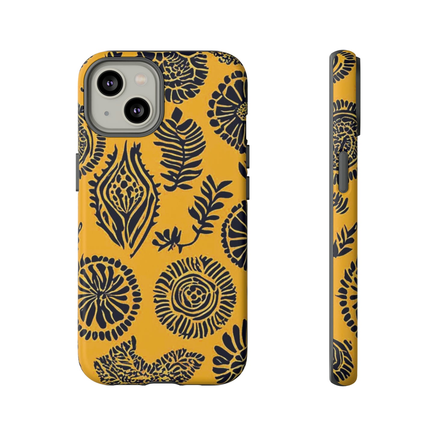 Yellow Pattern Tough Case