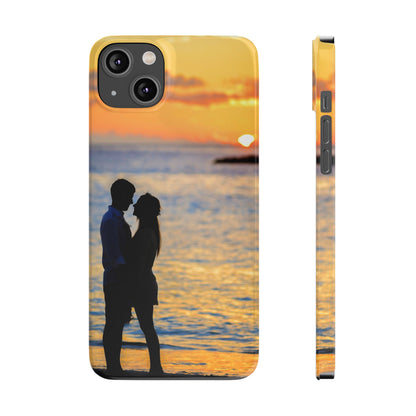 Beach Love Slim Phone Case