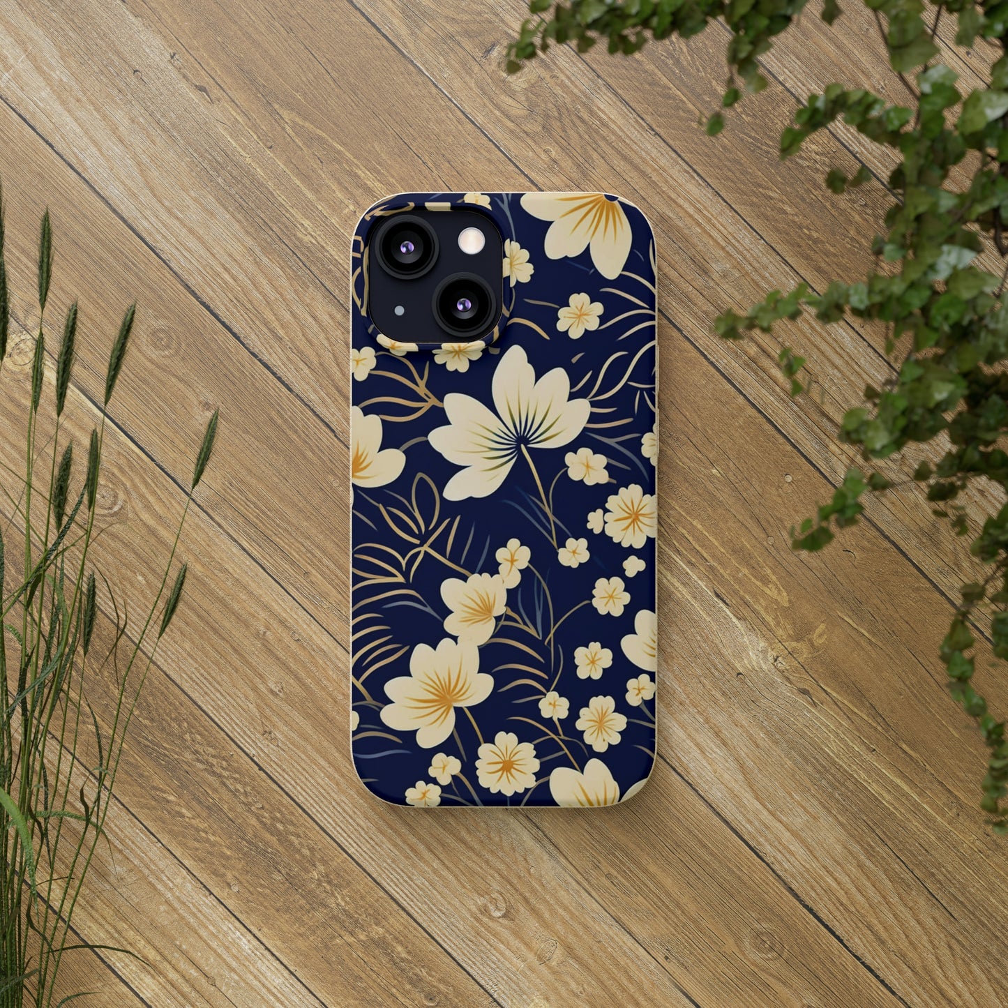 Flower Paint Biodegradable Case