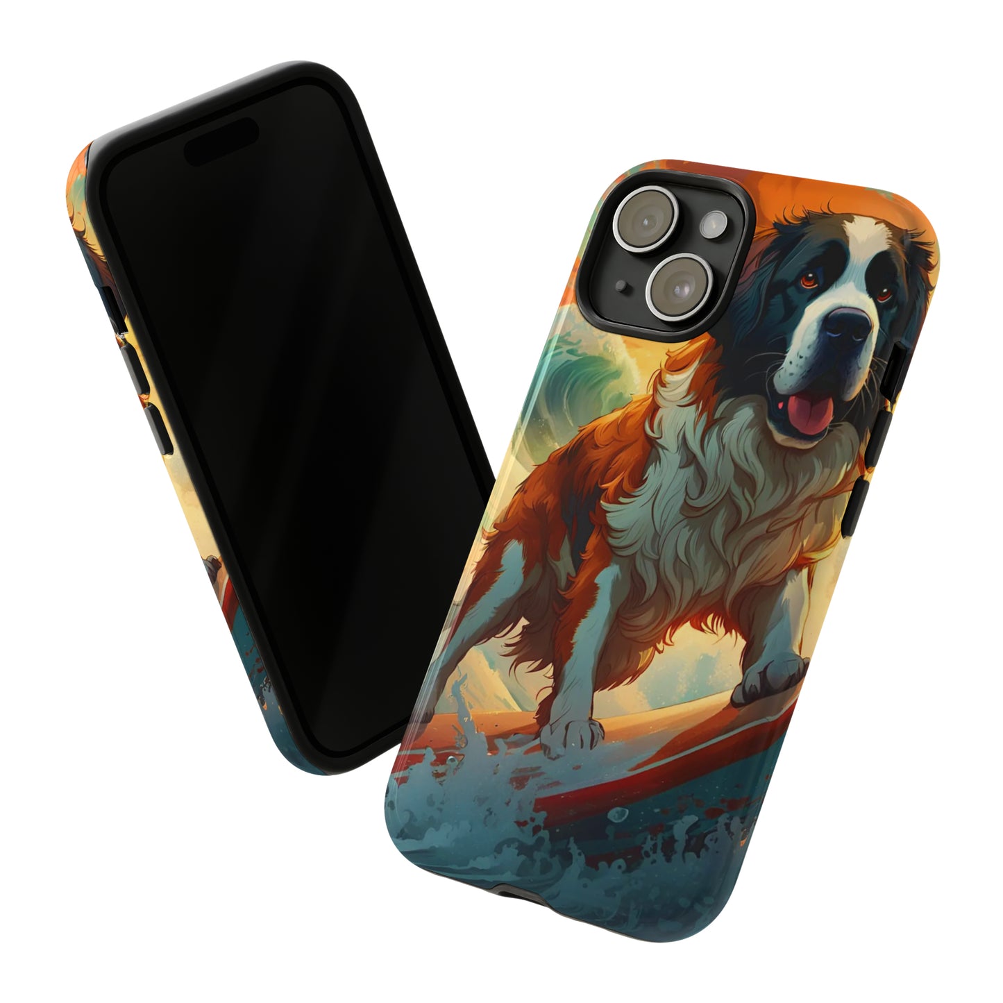 The Dog Surfer Tough Case