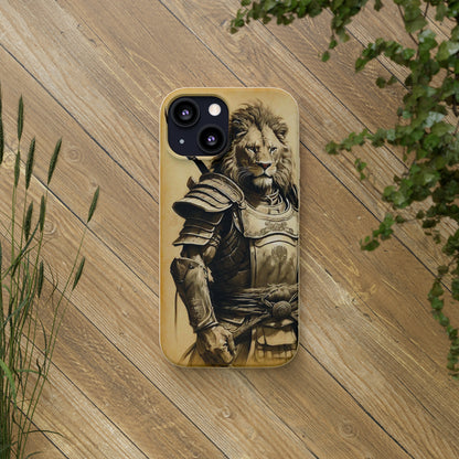 Lion Samurai Biodegradable Case