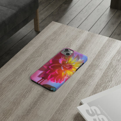 Floral Design Slim Phone Case - Colorwink