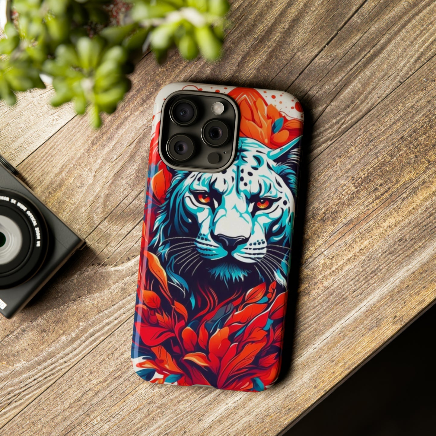 White Tiger Tough Case