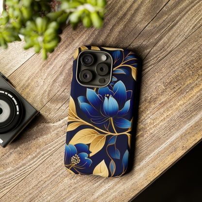 Blue Design Pattern Tough Case