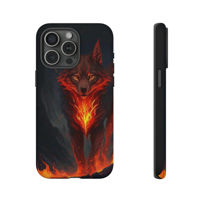 Red Glowing Fox  Tough Case