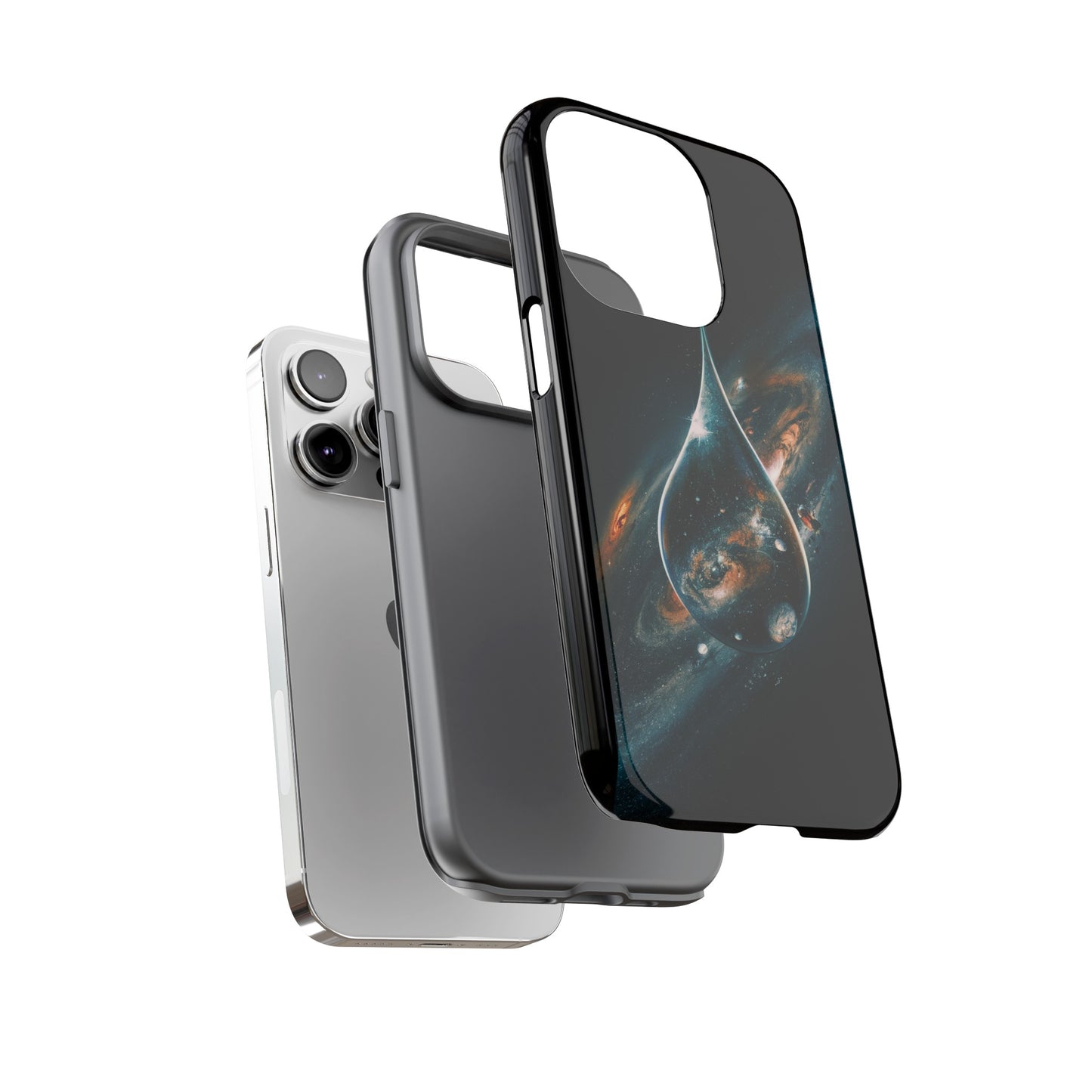 Water Drop Galaxy Tough Case