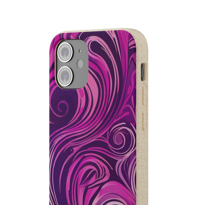 Abstract Illusions Biodegradable Case