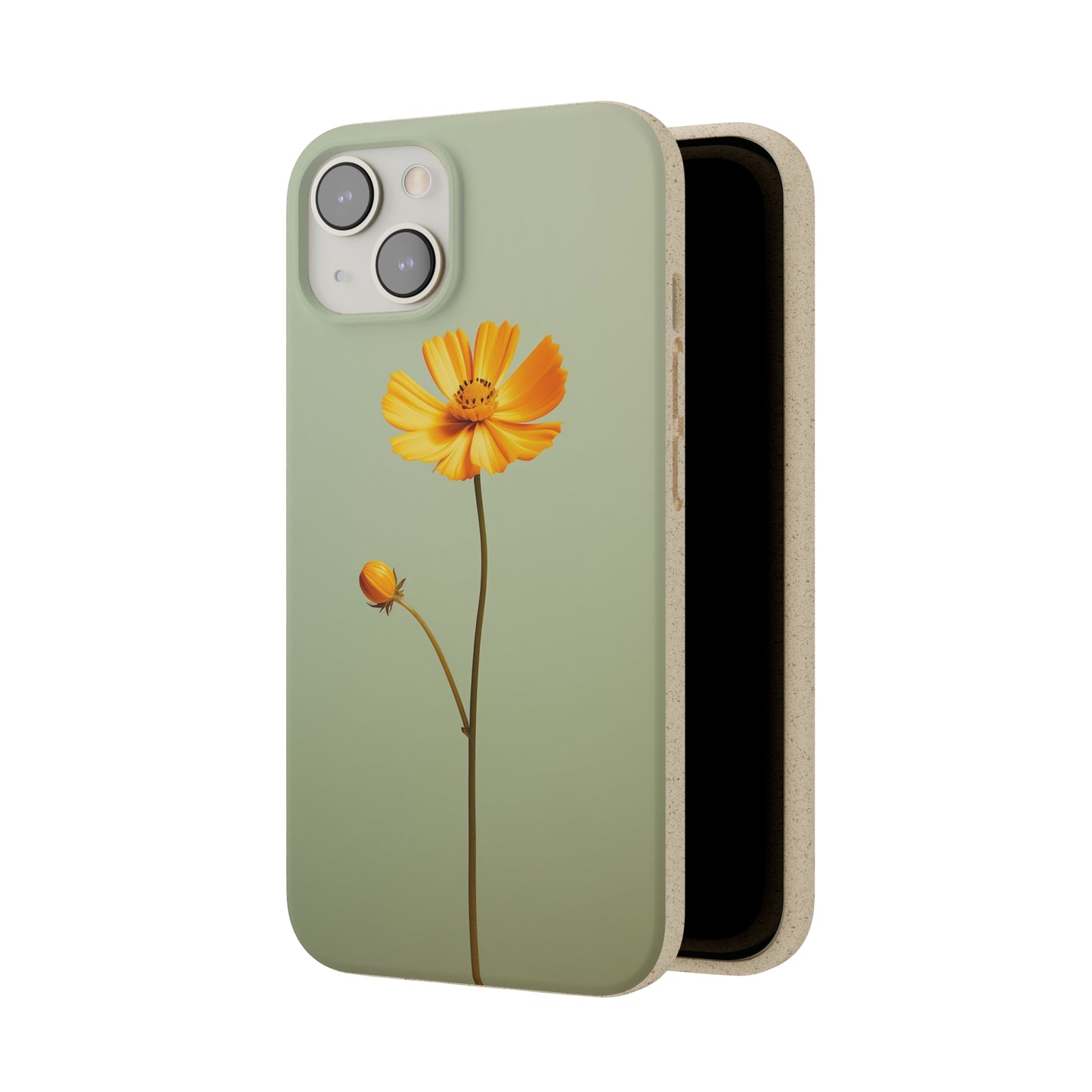 Lone Flower Biodegradable Case