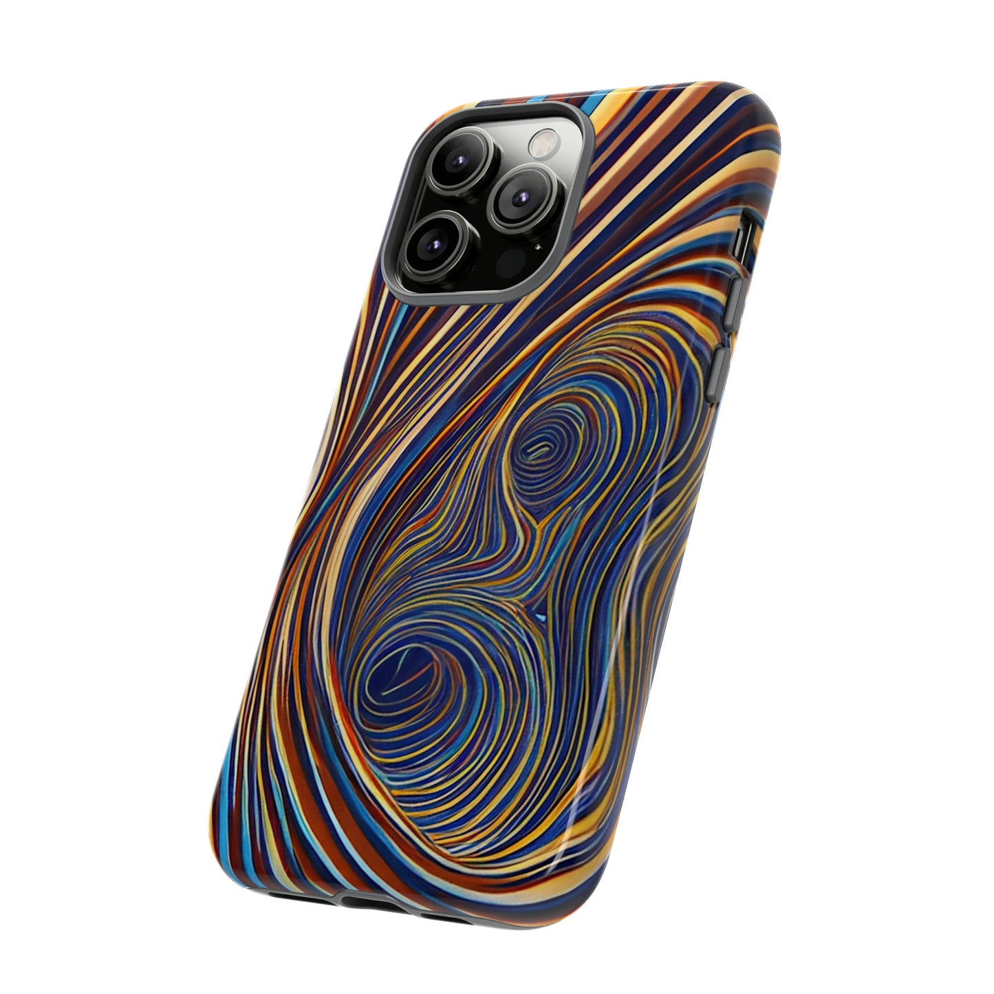 Spiral illusion Pattern Tough Case