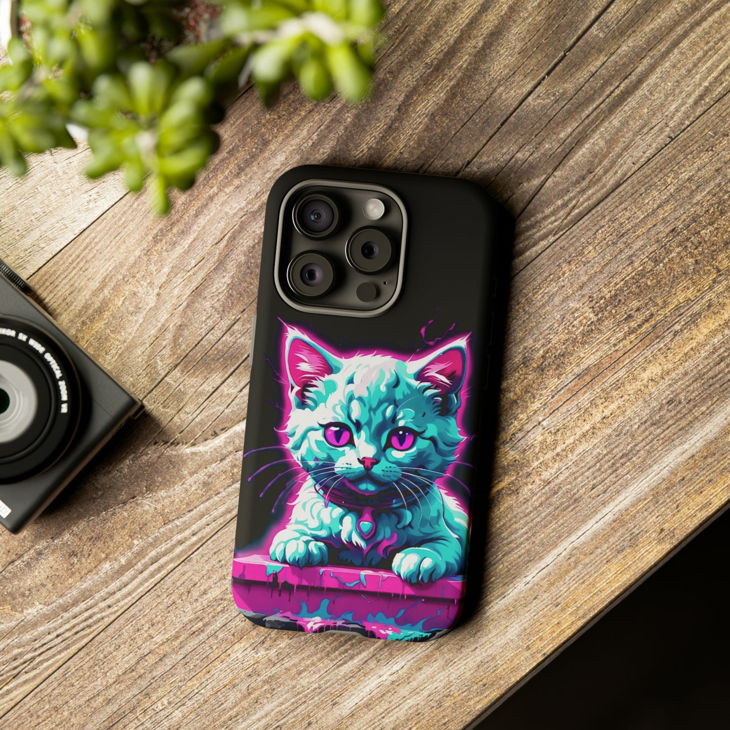 Neon Cat Tough Case