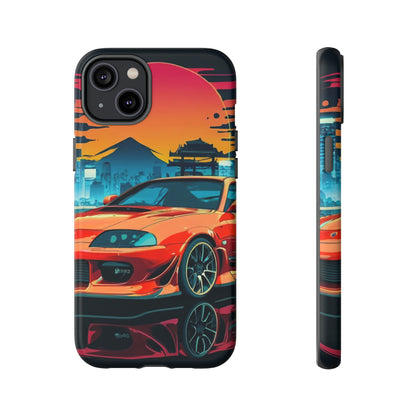 Anime Neon Car Tough Case