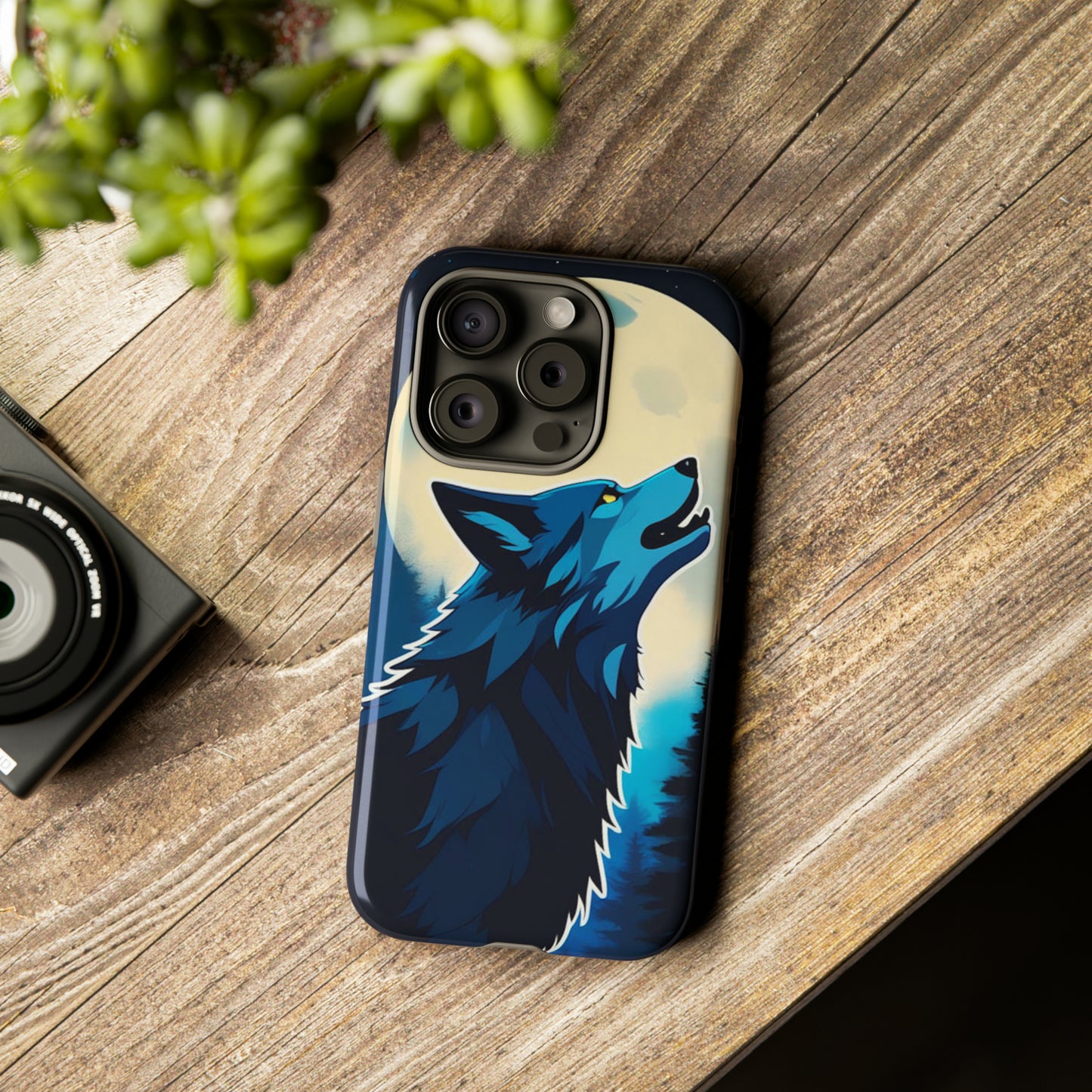 Wolf Howling Tough Case