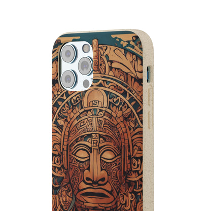 Marquesan Tattoo Style Biodegradable Case