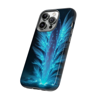 Glowing Blue Light  Tough Case